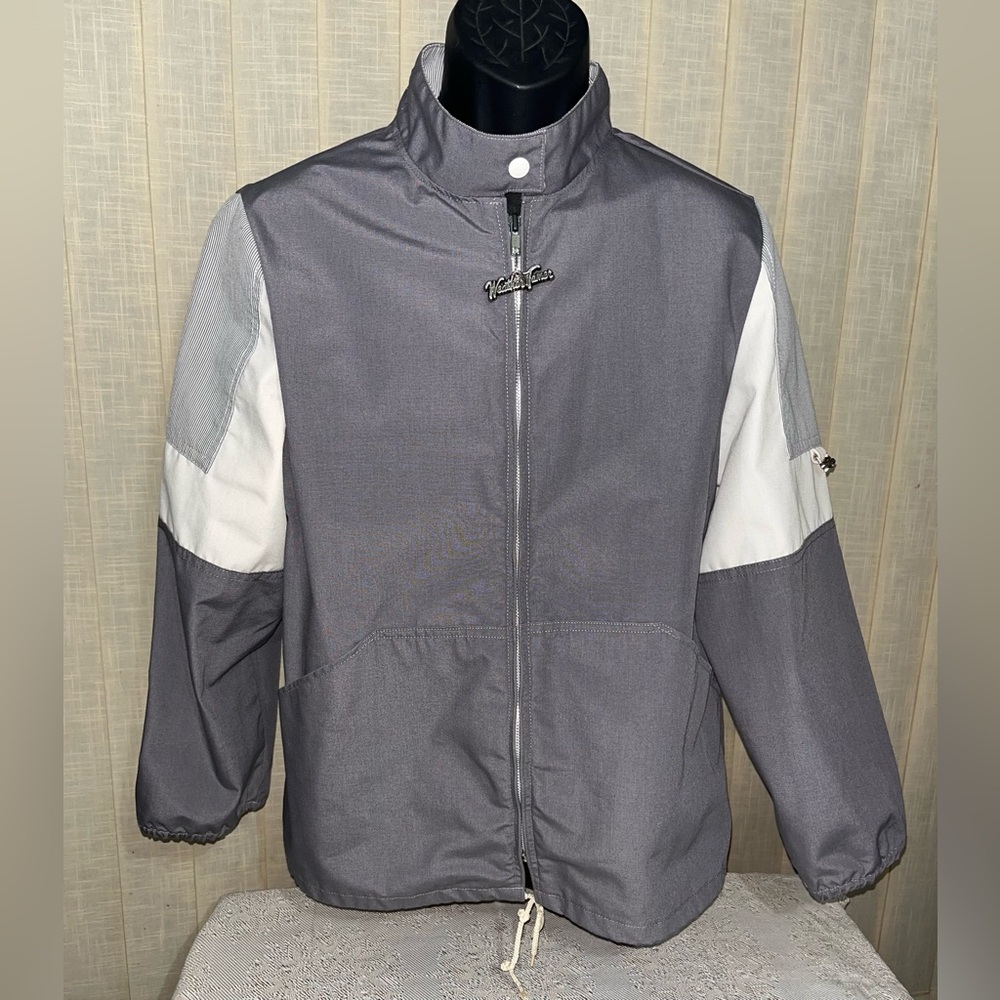 Vintage Women’s Weather Tamer Striped Color Block Jacket Sz 16